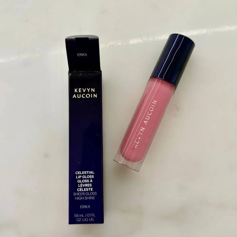 NWT Kevyn Aucoin Celestial Lip Gloss in Erika